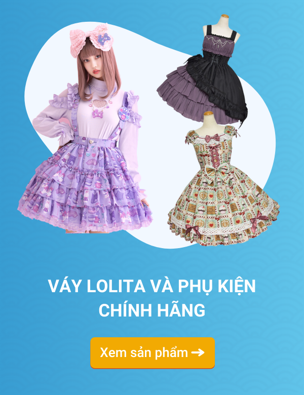 Xem phụ kiện v&agrave; v&aacute;y Lolita tr&ecirc;n ZenMarket