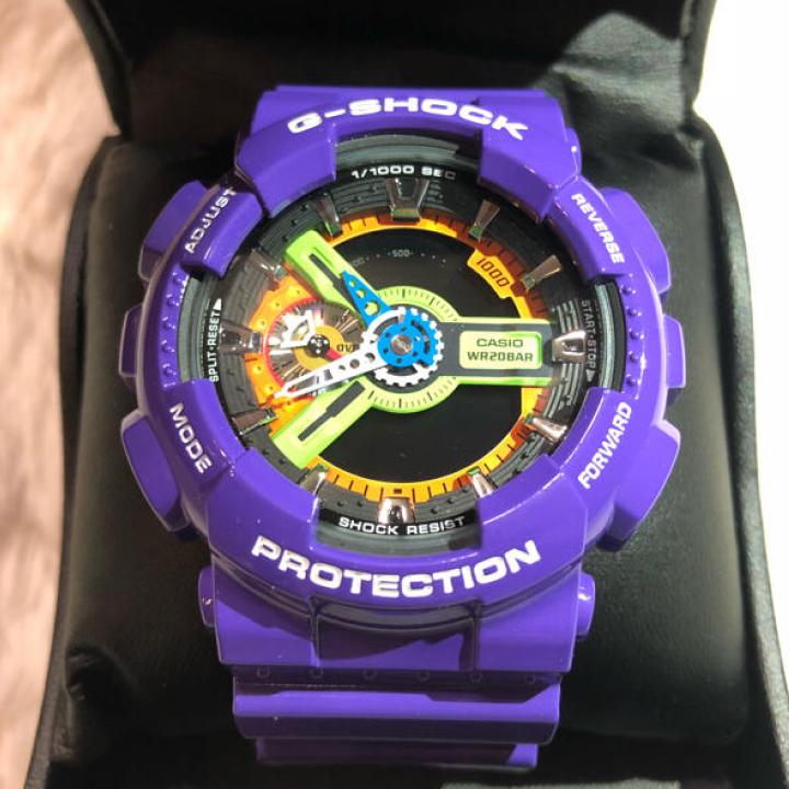 Montre EVANGELION x G-SHOCK GA-110EV-6AJR