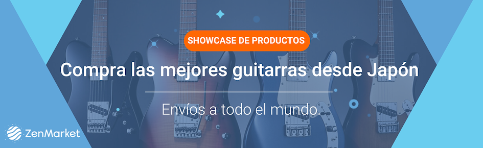 Showcase de guitarras elaboradas en japon
