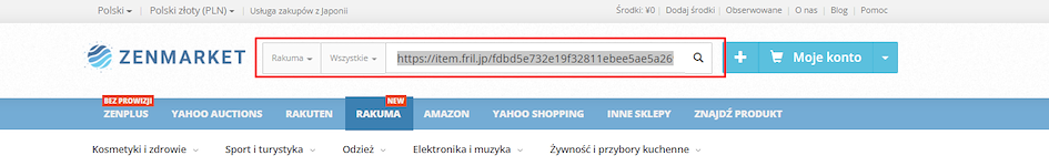 Kupuj łatwo na Rakuma Japan z ZenMarket!