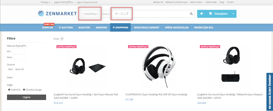 JDirectItems Shopping &Uuml;r&uuml;nleri