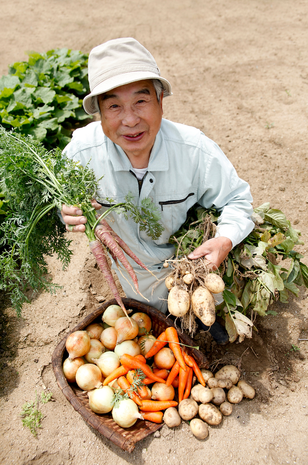 Agricultor japonês