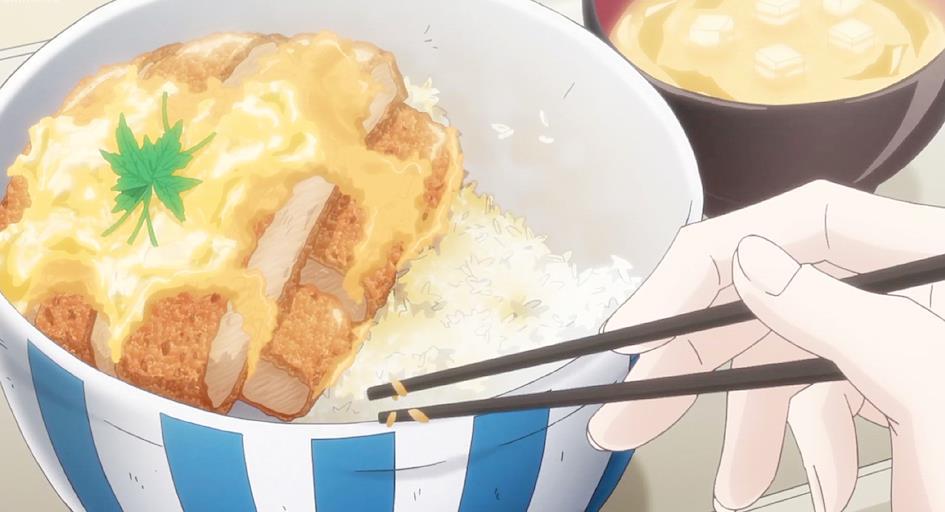 Katsudon de anime