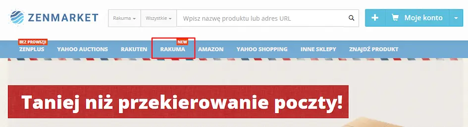 Kupuj na Rakuma z ZenMarket!