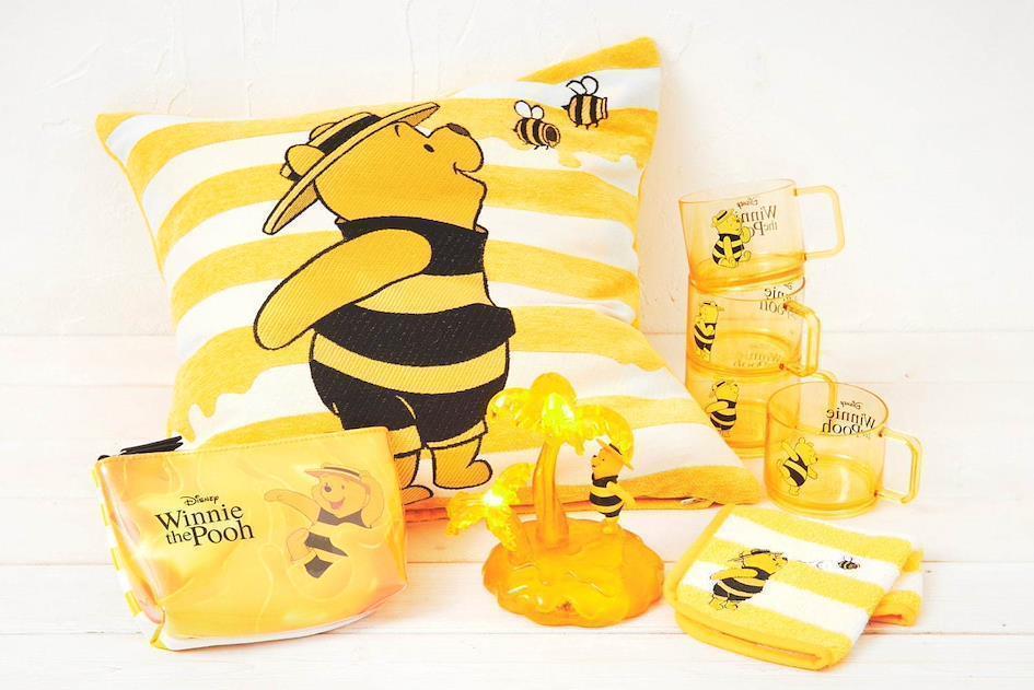 Produtos da loja do Ursinho Pooh na Tokyo Disneyland