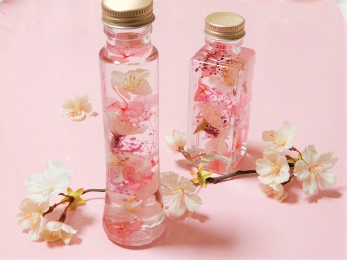 おすすめ桜グッズ:桜のハーバリウム