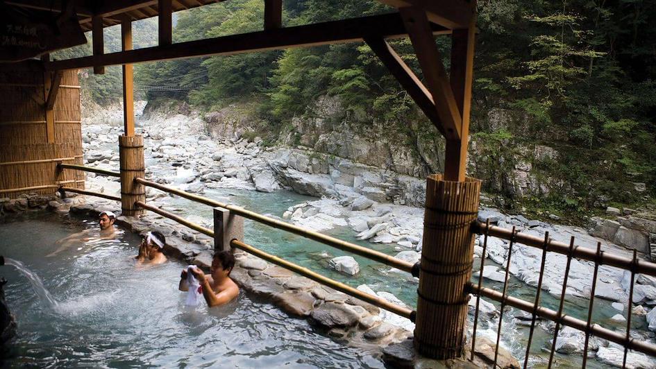 Japanese Onsen Hot Spring