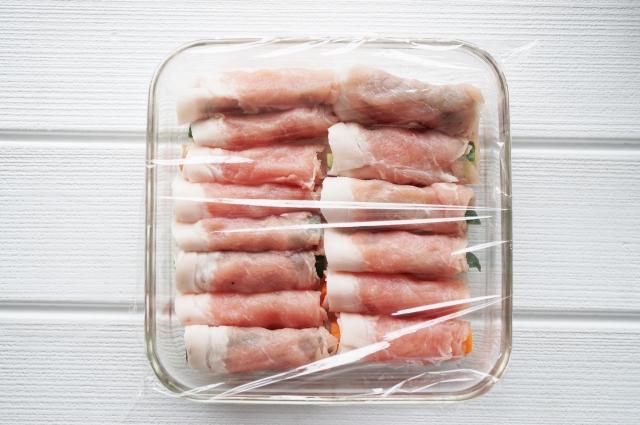 wrapped food