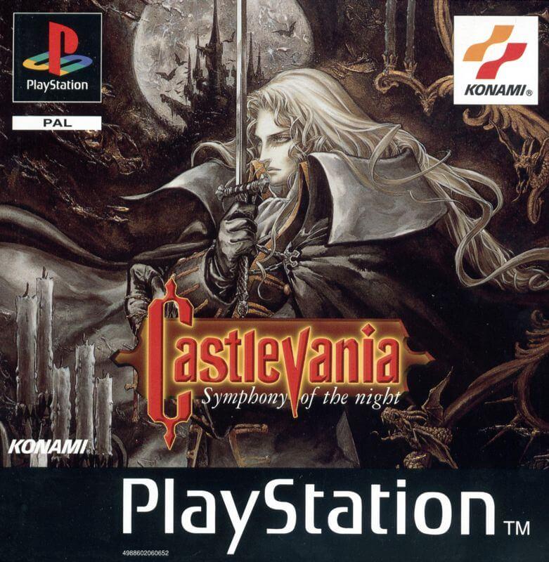 Playstation Castlevania Symphony Box Art