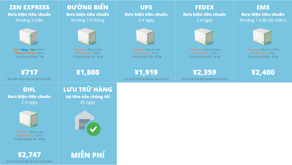 vận chuyển nhật việt