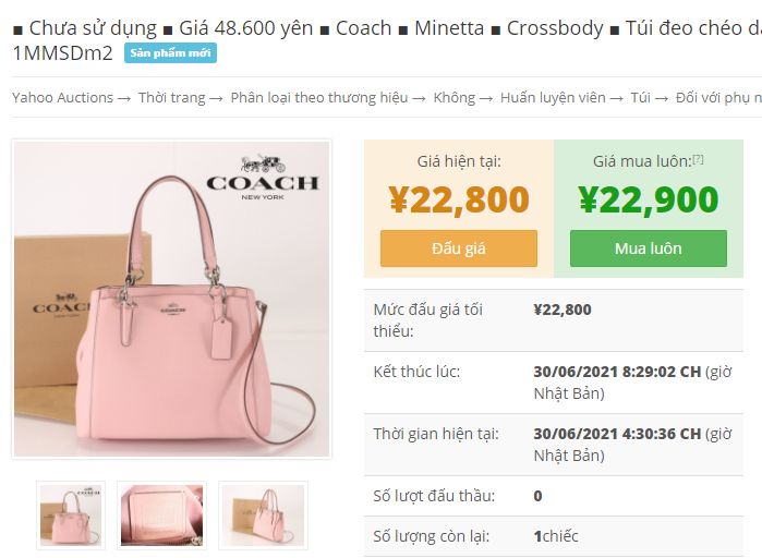t&uacute;i x&aacute;ch coach ch&iacute;nh h&atilde;ng