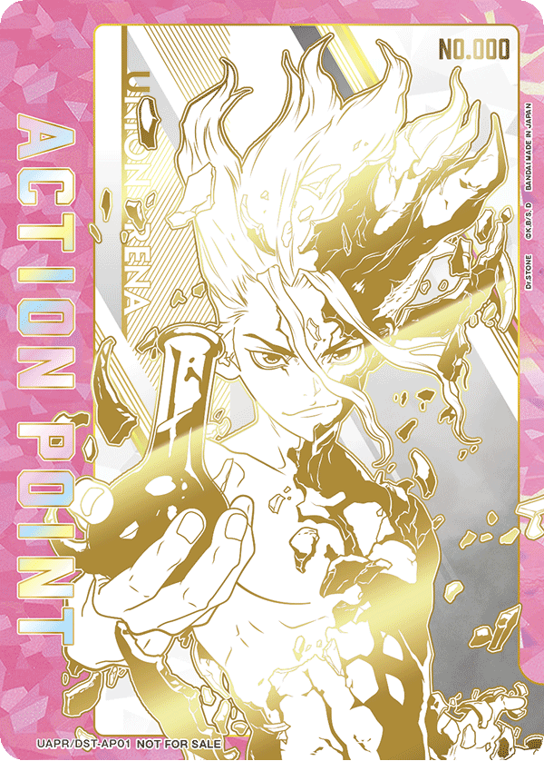 Carte Action Point Union Arena Dr.Stone Senku AP