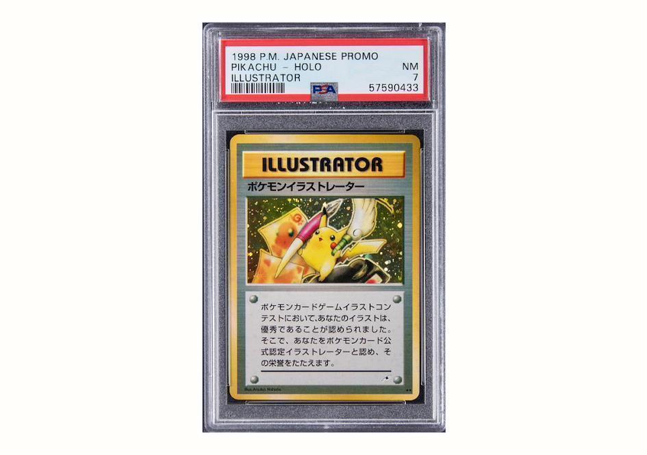 Carta Pokémon japonesa Pikachu Illustrator