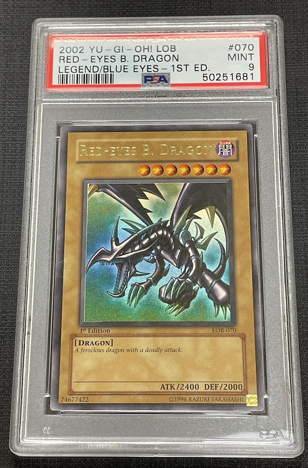 Red-Eyes Black Dragon LOB 1st Edition (2002)