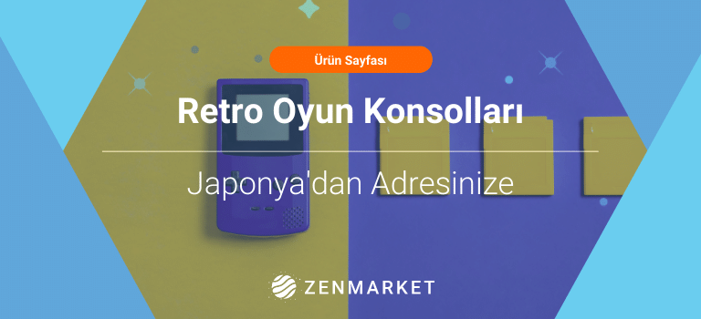 Japonya'dan Retro Oyun Konsolları ve Nintendo Gameboy Modelleri