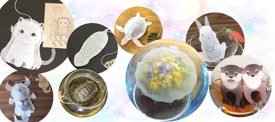Cadeau japonais Ocean Teabag th&eacute;