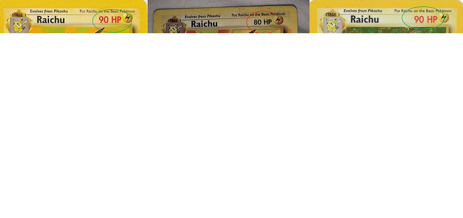Mas diferencias entre cartas