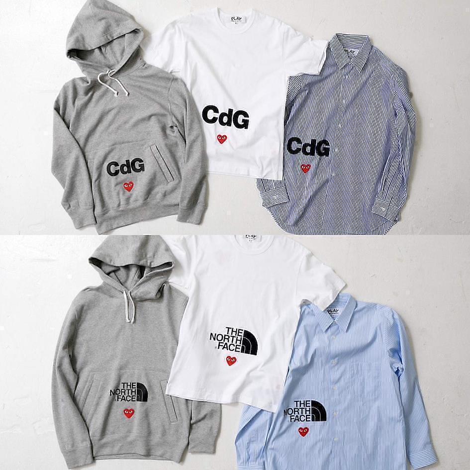 Marque de luxe japonaise Comme des Gar&ccedil;ons x The North Face