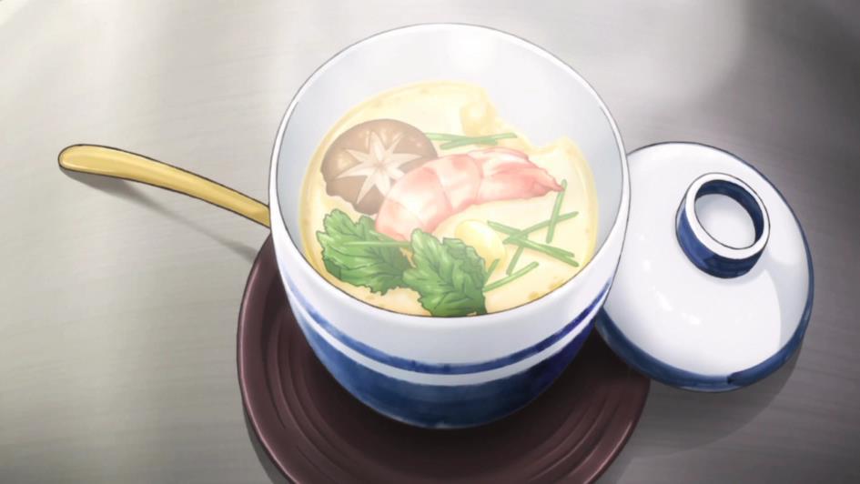 Pudim salgado japon&ecirc;s chawan-mushi