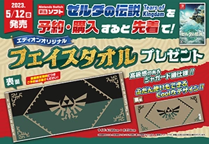 《The Legend of Zelda: Tears of the Kingdom》｜Zelda &Ouml;zel Havlu EDION 