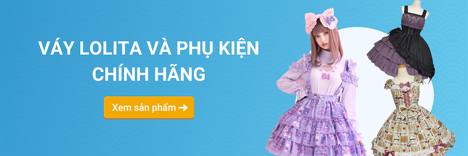 Xem phụ kiện v&agrave; v&aacute;y Lolita tr&ecirc;n ZenMarket