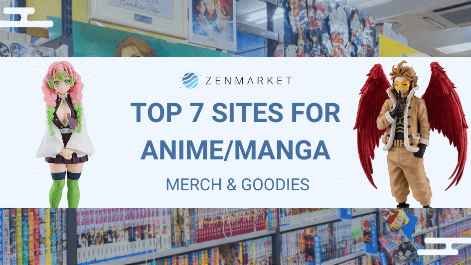 7 Sites For Anime/Manga Merch