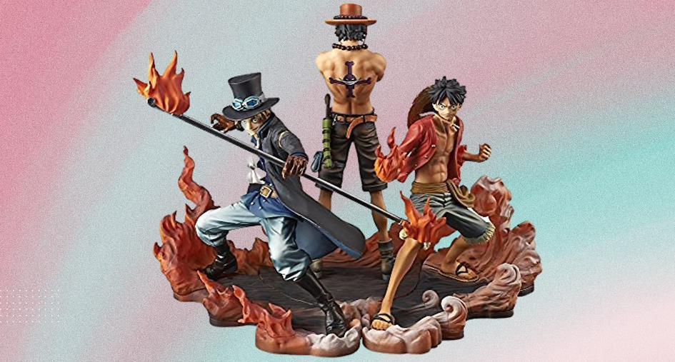 Luffy, Sabo, Ace Üçlü One Piece Figürü