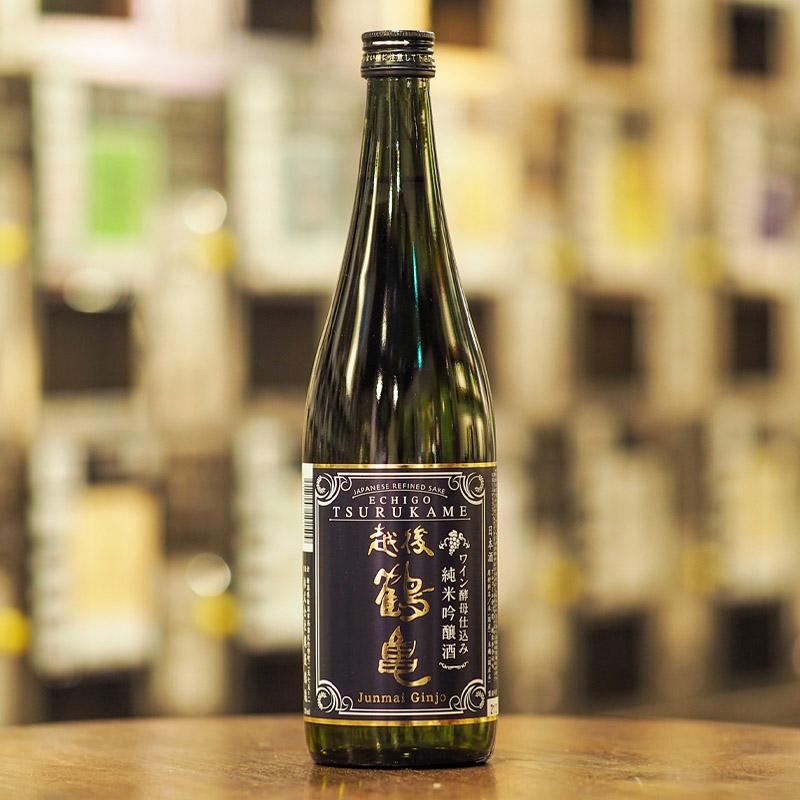 必嚐必買!甘口清酒推薦 2.2新潟縣|越後鶴亀 【ワイン酵母仕込み 純米吟醸】