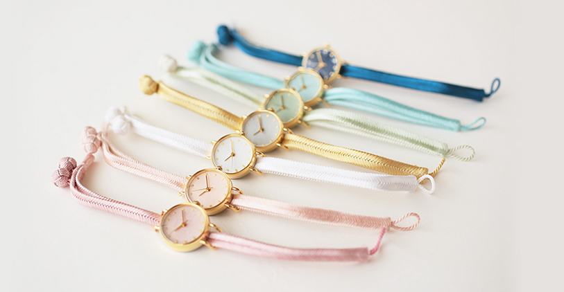 Relógios C-Brain com Pulseira Kumihimo