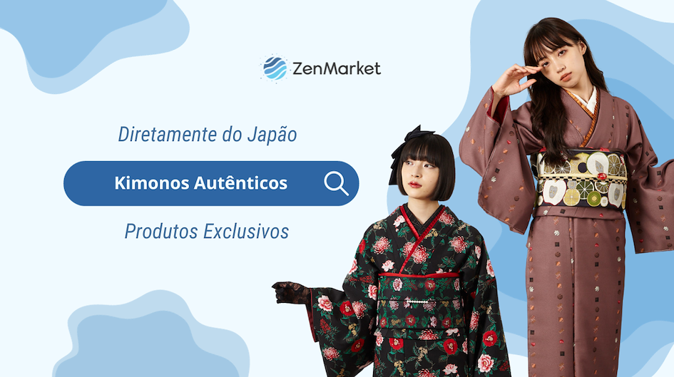 Compre kimonos direto do japão!