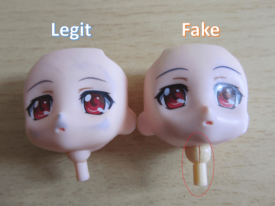 จ๊อยคอเนนโดรอยด์ของแท้เปรียบเทียบกับของปลอม
