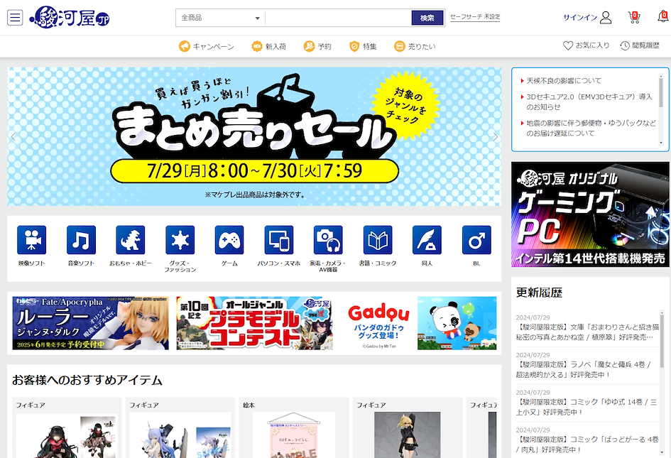 Site do Surugaya