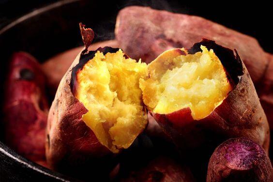 Roasted Sweet Potato in Japan