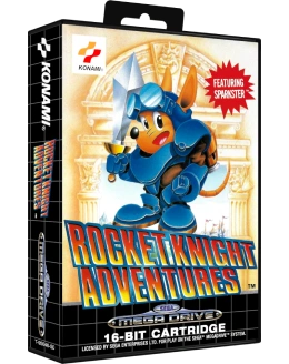 з Японії ретро ігри Rocket Knight Adventures