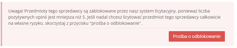 blokada bezpieczeństwa