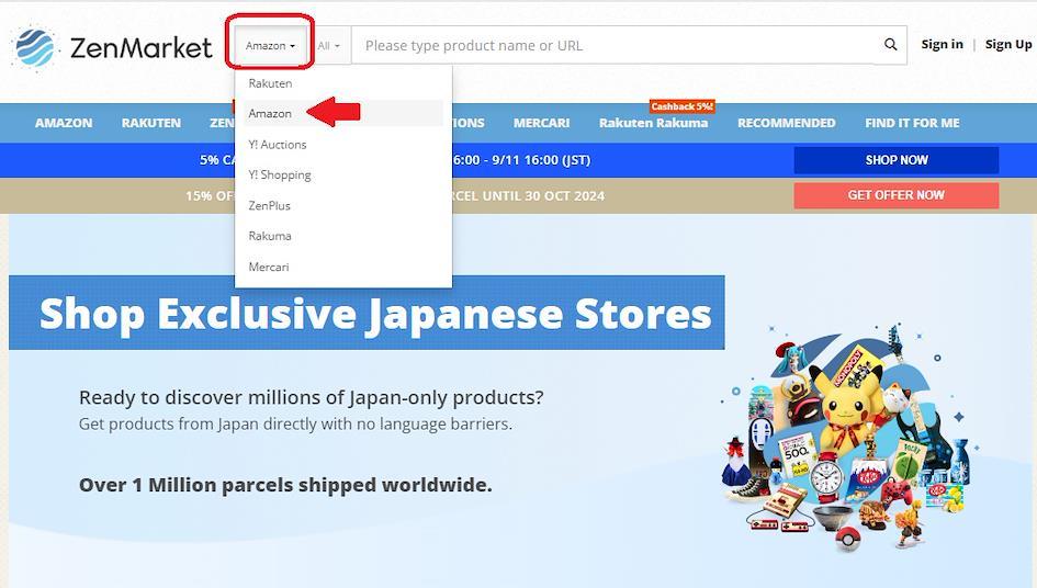 Shopping on Amazon Japan is easy with ZenMarket!