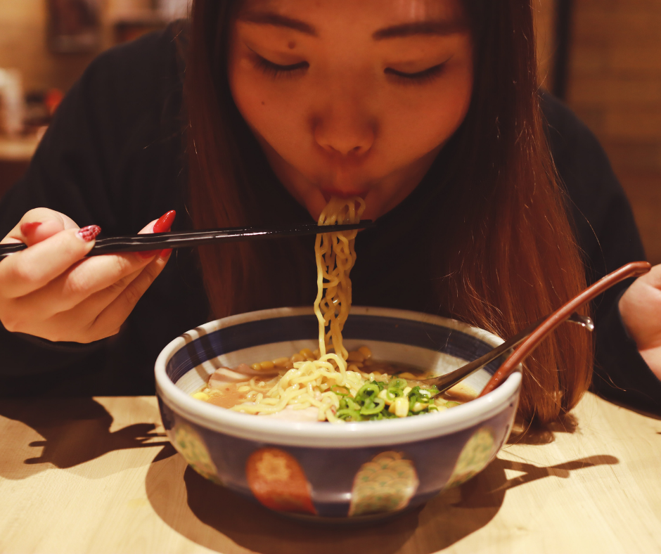 ramen schlürfen in japan