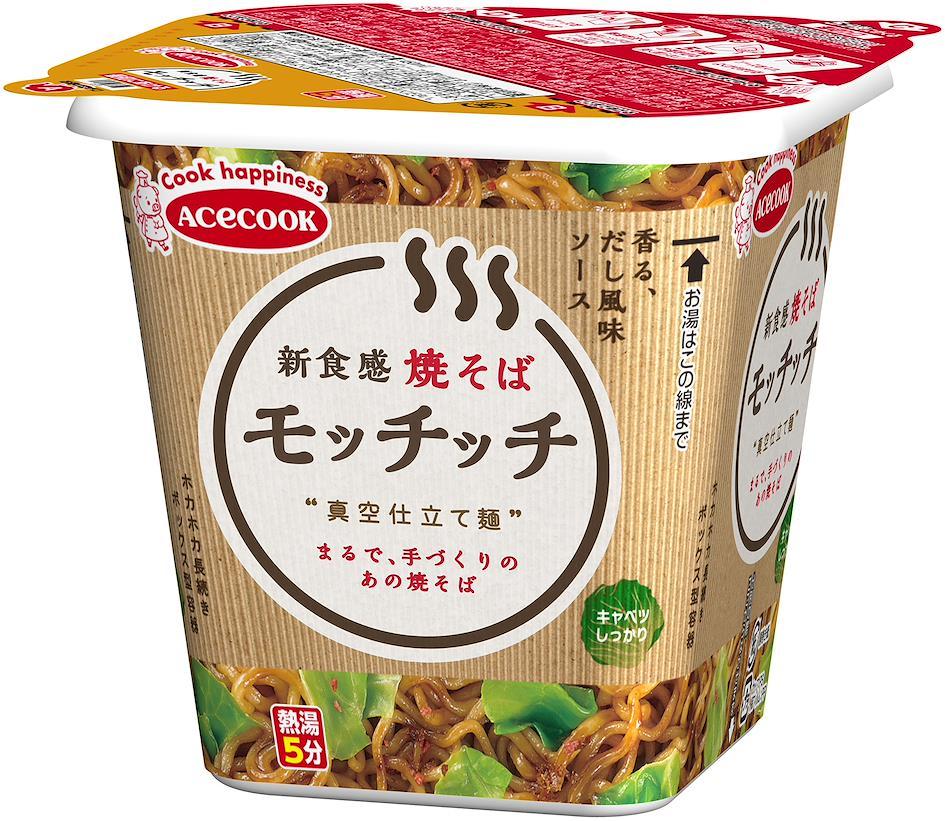日本炒麵泡麵熱銷排行10大精選 【第七名】ACECOOK|新食感炒麵 MOTCHICHI