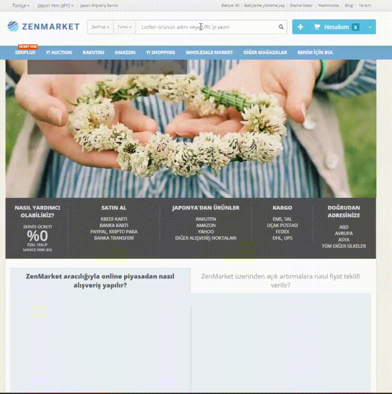 ZenMarket ile Surugaya Alışverişi