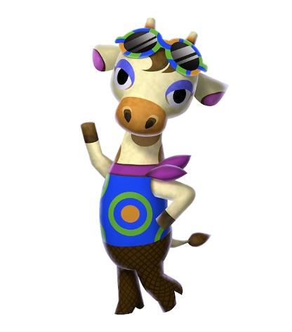 Personagens Nostálgicos de Animal Crossing Original: Gracie