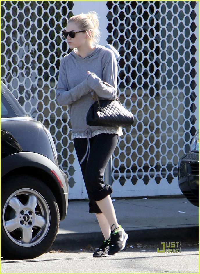 Emma Stone and Chanel Gabrielle Bag