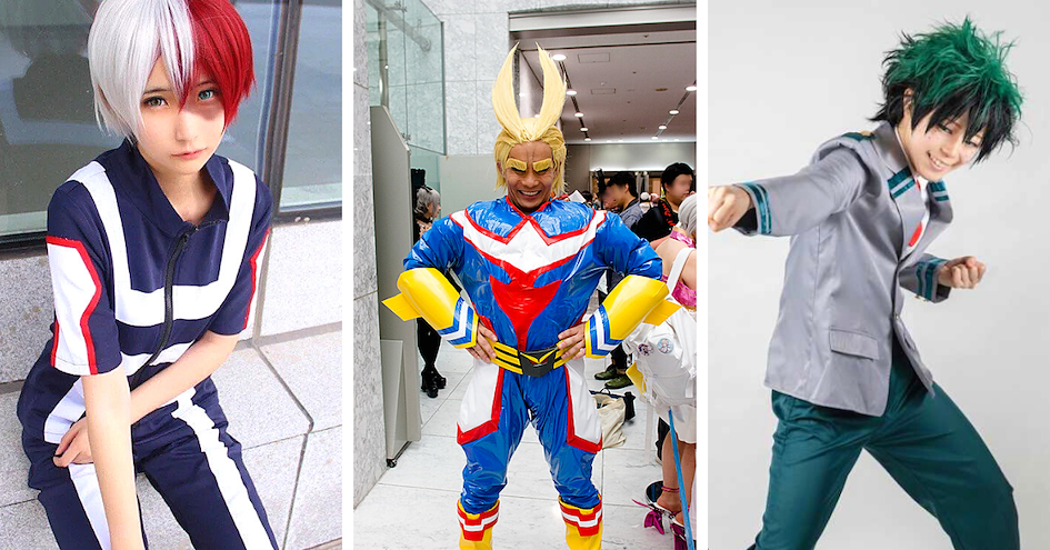 my hero academia cosplay ideen