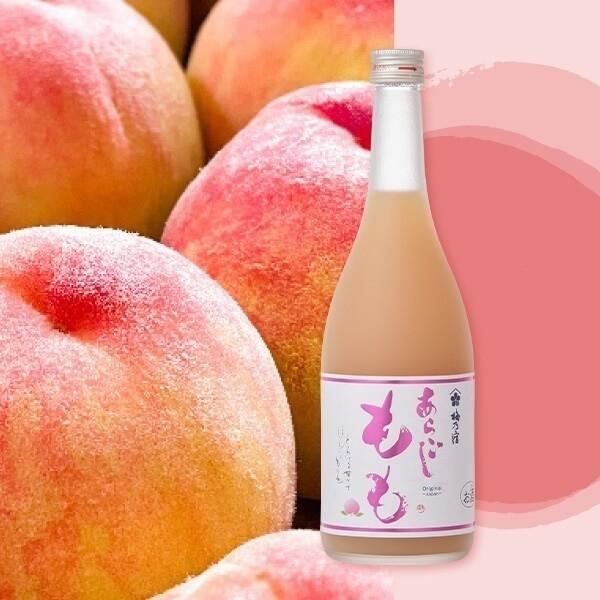 日本限定水果酒推薦 6.梅乃宿酒造|ARAGOSHI 白桃酒