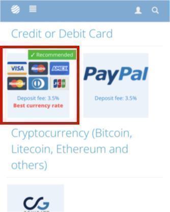 screenshot from zenmarket website highlighting 'various payment methods' feature