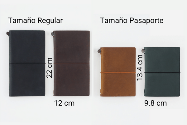 Tamaños del TRAVELER'S Notebook