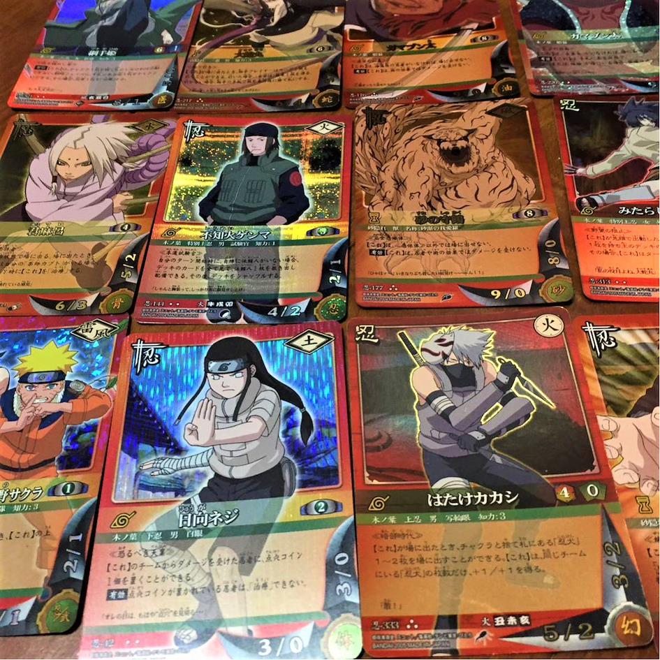 Cartes japonaises Naruto ZenMarket