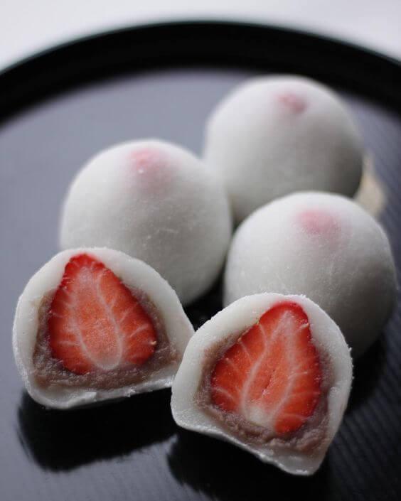  Strawberry Daifuku in Japan