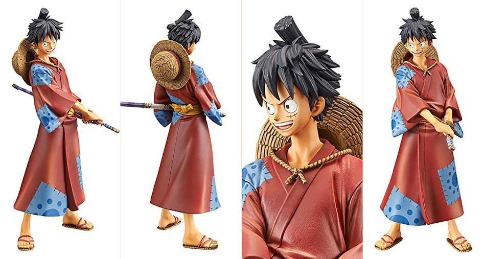 Wano Kuni kıyafetli Luffy Figürü
