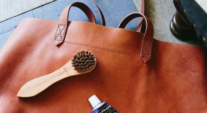 nettoyage sac en cuir