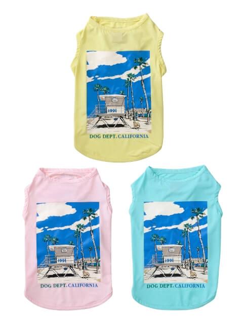 史努比背帶褲
日本限定狗狗寵物服飾品牌推薦 5.DOG DEPT 海岸印花背心